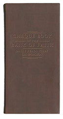 Cheque Book At The Bank of Faith