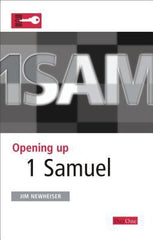 Opening up 1 Samuel