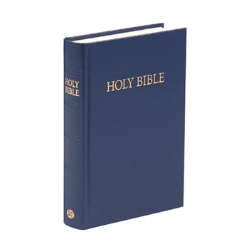 KJV Royal Ruby Text Bible, Blue (Hardback)