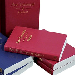 KJV New Testament and Psalms - Blue