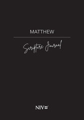 NIV Scripture Journal - Matthew