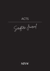 Acts - NIV Scripture Journal