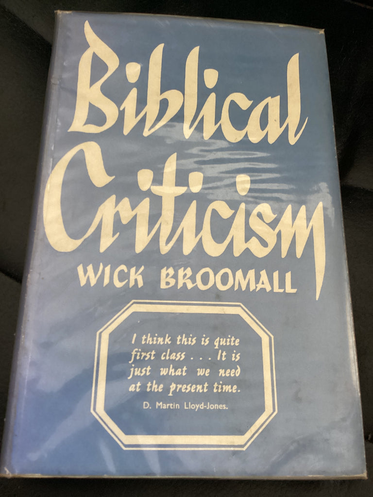 Biblical Criticism (Used Copy)