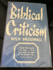 Biblical Criticism (Used Copy)