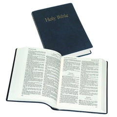 KJV Windsor Text Blue Flexible Vinyl