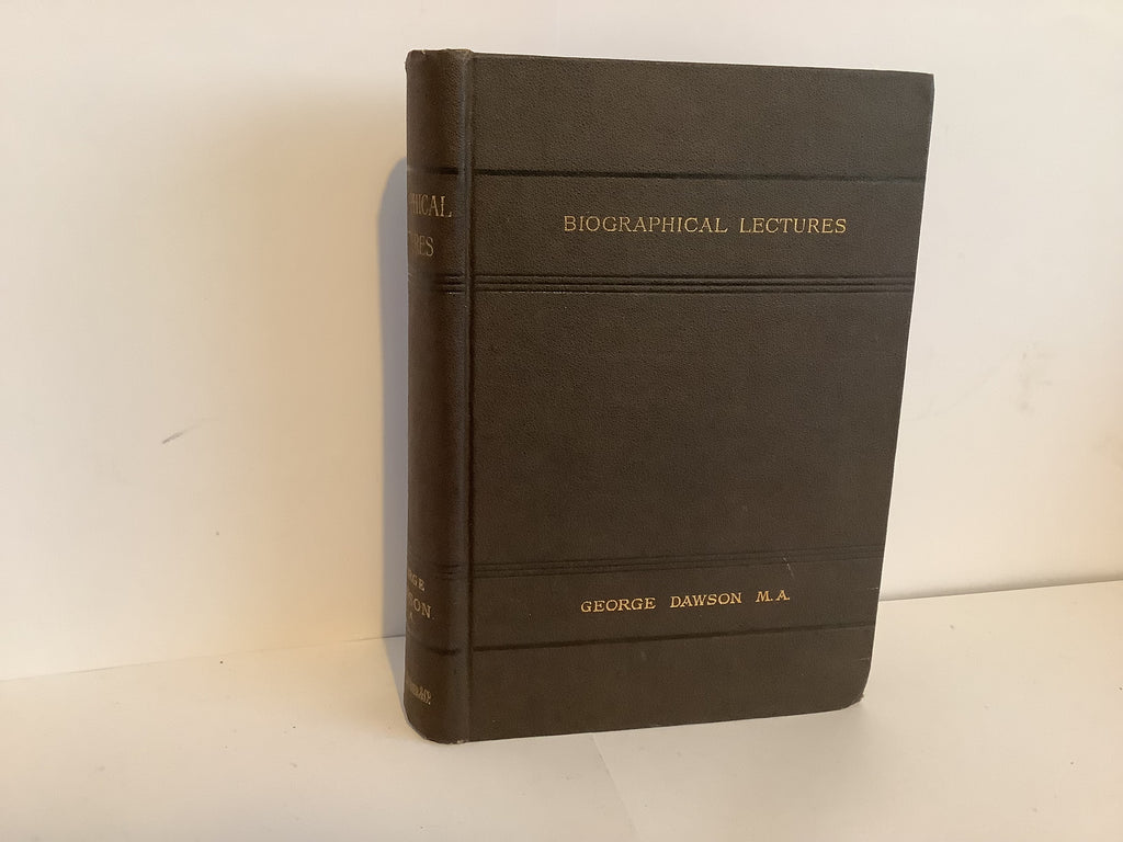 Biographical Lectures (John Gowan Collection)
