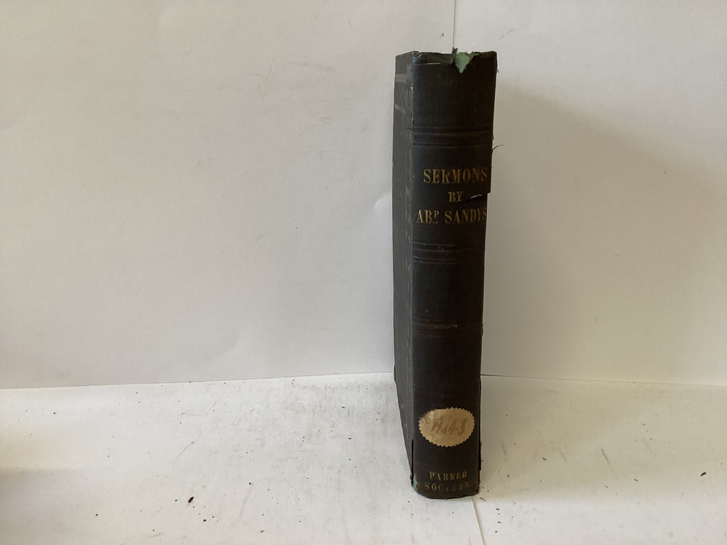 Sermons of Archbishop Sandys (The John Gowan Collection)