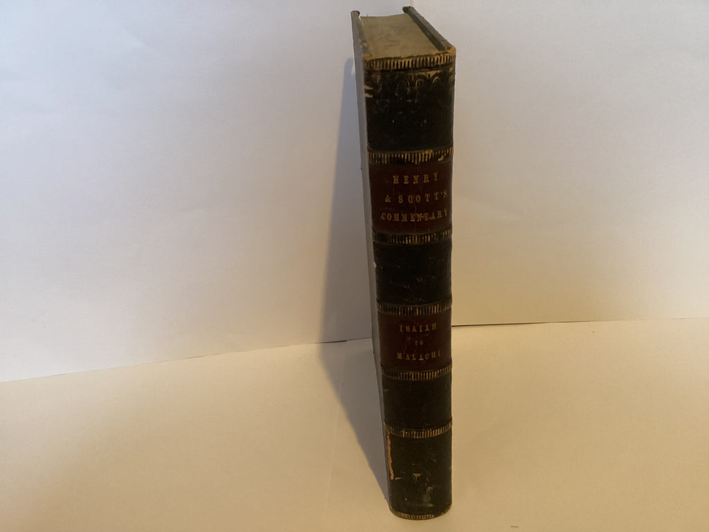 Henry & Scott’s Commentary: Isaiah to Malachi (John Gowan Collection)