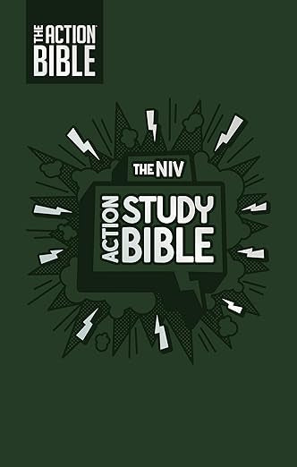 The NIV Action Study Bible (Leathersoft, Forest)