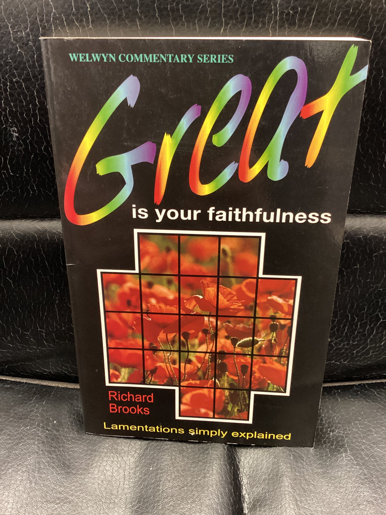 Great is your Faithfulness - Lamentations Simply Explained (Used Copy)