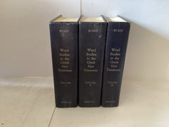 Word Studies in the Greek New Testament 3 Volumes (The John Gowan Collection)