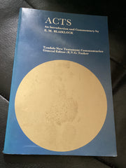 Acts - Tyndale New Testament Commentary (Used Copy)