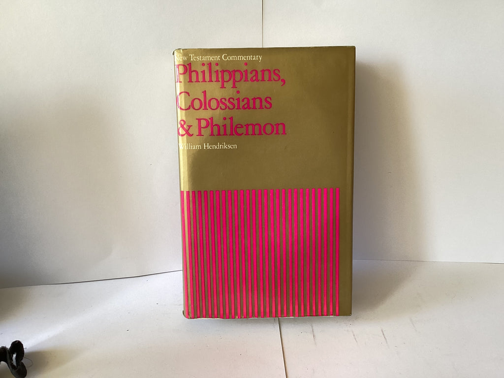 New Testament Commentary: Philippians, Colossians & Philemon (John Gowan Collection)