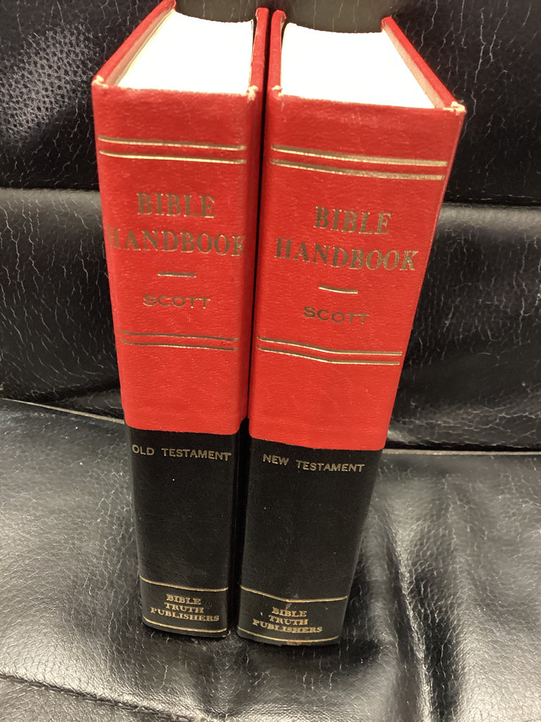 Bible Handbook; 2 Volumes (Used Copies)
