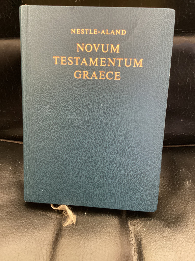 Novum Testamentum Graece (Used Copy)