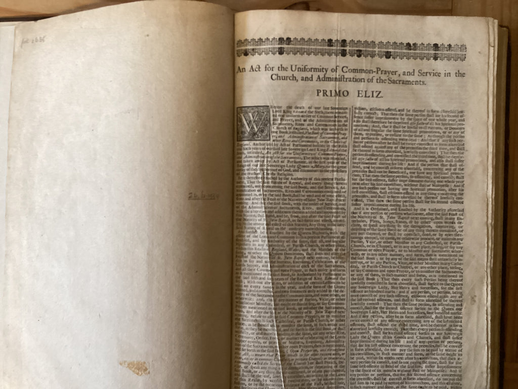 The Book of Common Prayer 1662 (The John Gowan Collection)