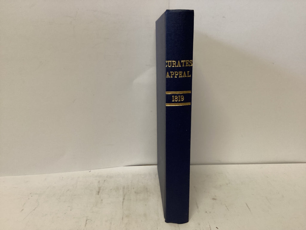 The Curates Appeal to the Equity and Christian Principles of the British Legislature (The John Gowan Collection)