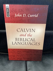 Calvin and the Biblical Languages (Used Copy)