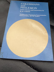 Colossians and Philemon - Tyndale New Testament Commentary (Used Copy)