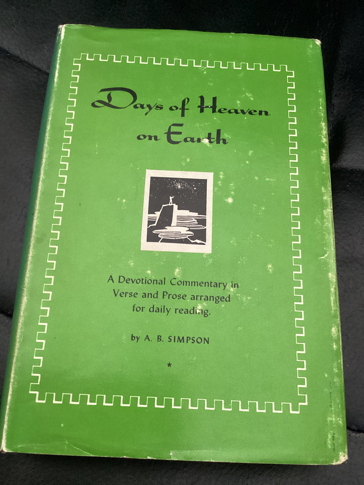 Days of Heaven and Earth (Used Copy)