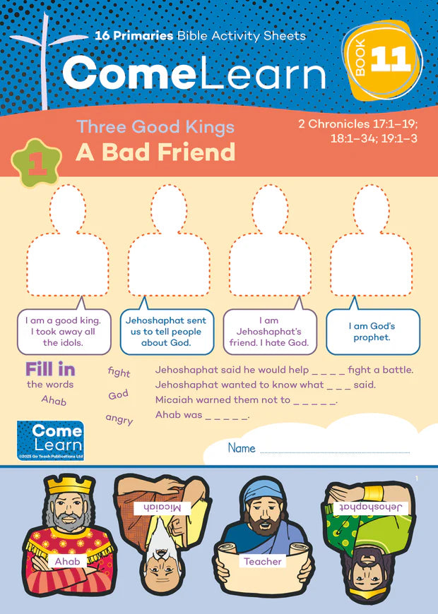 Come Learn - Primaries 11