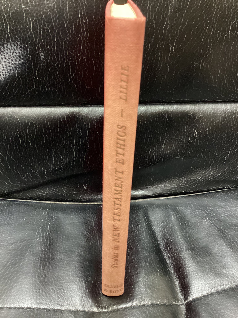 Studies in New Testament Ethics (Used Copy)