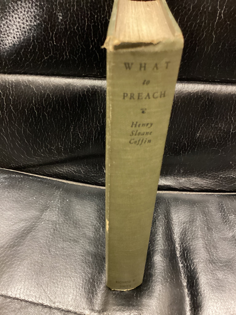 What to Preach (Used Copy)