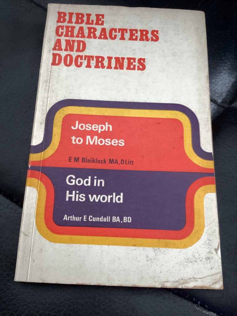 Bible Characters and Doctrines (Used Copy)