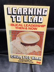 Learning to Lead - Biblical Leadership Then and Now (Used Copy)