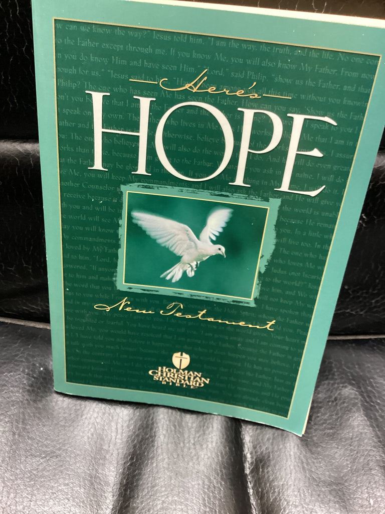 Here's Hope - New Testament: Holman Christian Standard Bible  (Used Copy)