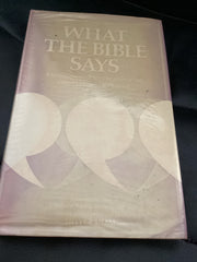 What the Bible Says (Used Copy)