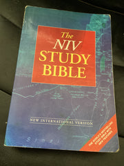 The NIV Study Bible: New International Version (Used Copy)