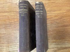 Jortin’s Remarks on Ecclesiastical History 2Volumes (The John Gowan Collection)