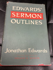 Jonathan Edwards' Sermon Outlines (Used Copy)