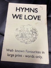 Hymns We Love (Used Copy)