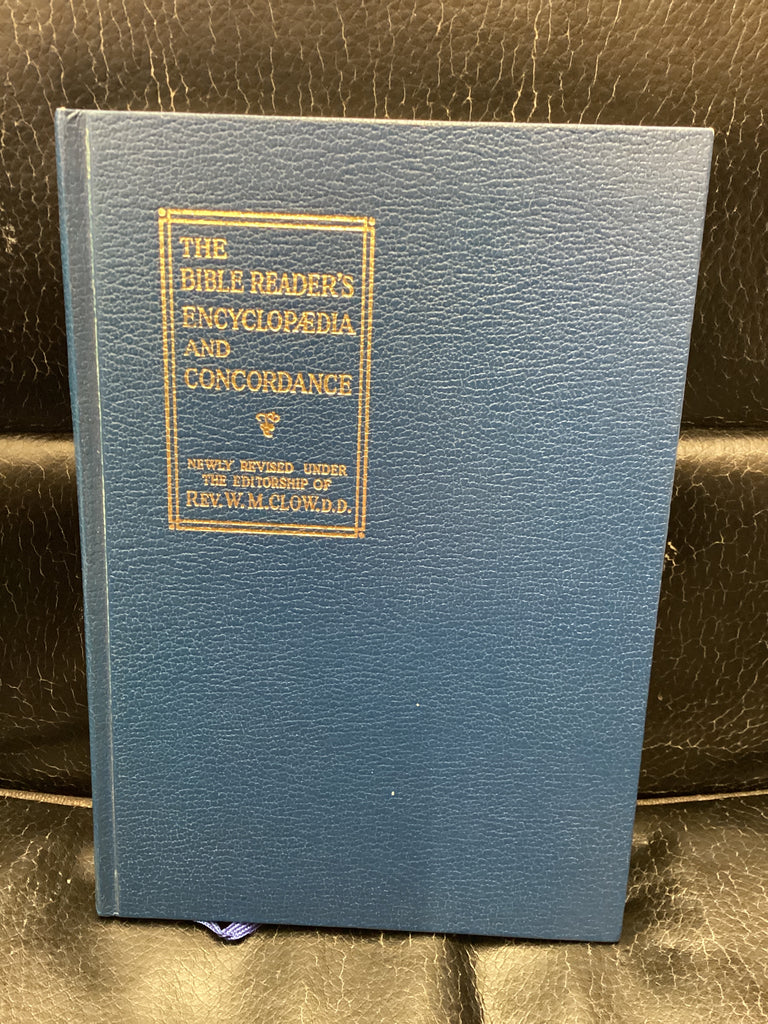 The Bible Reader's Encyclopaedia and Concordance (Used Copy)