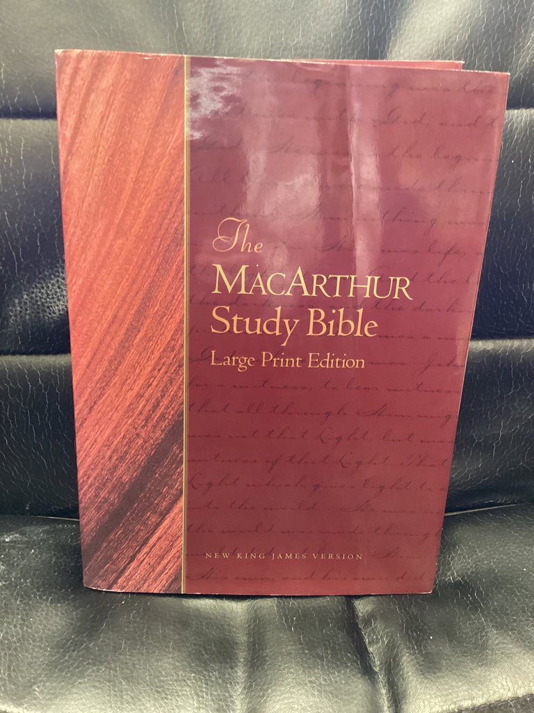 The MacArthur Study Bible: NKJV (Used Copy)