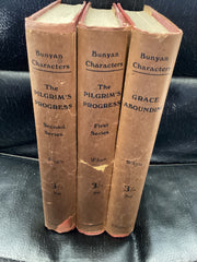 Bunyan Characters; 3 Volumes (Used Copies)