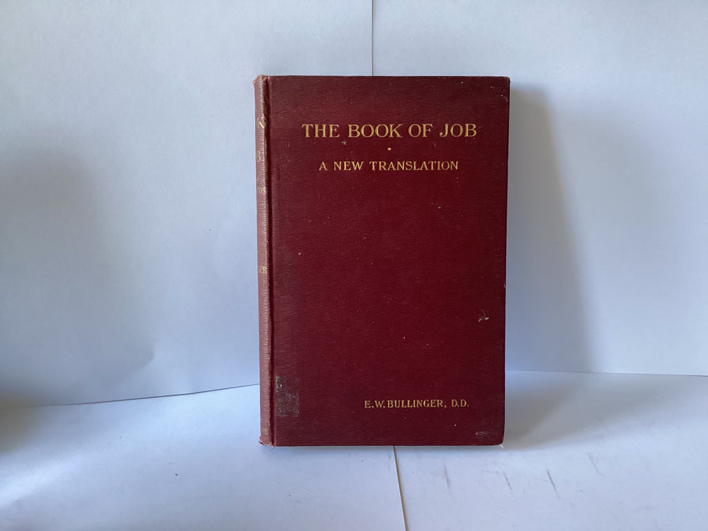 The Book of Job: A New Translation (John Gowan Collection)