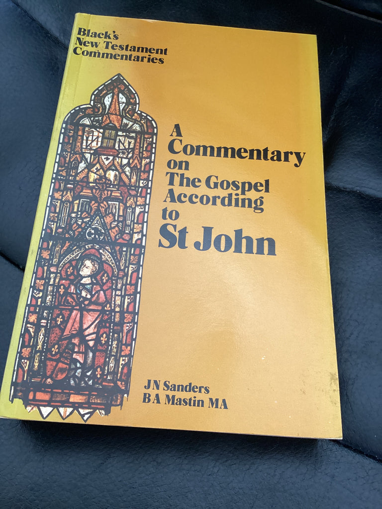 A Commentary on The Gospel According to St John (Used Copy)