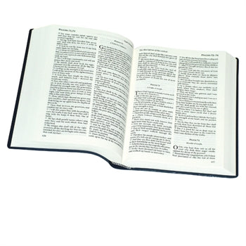 KJV Windsor Text Blue Flexible Vinyl
