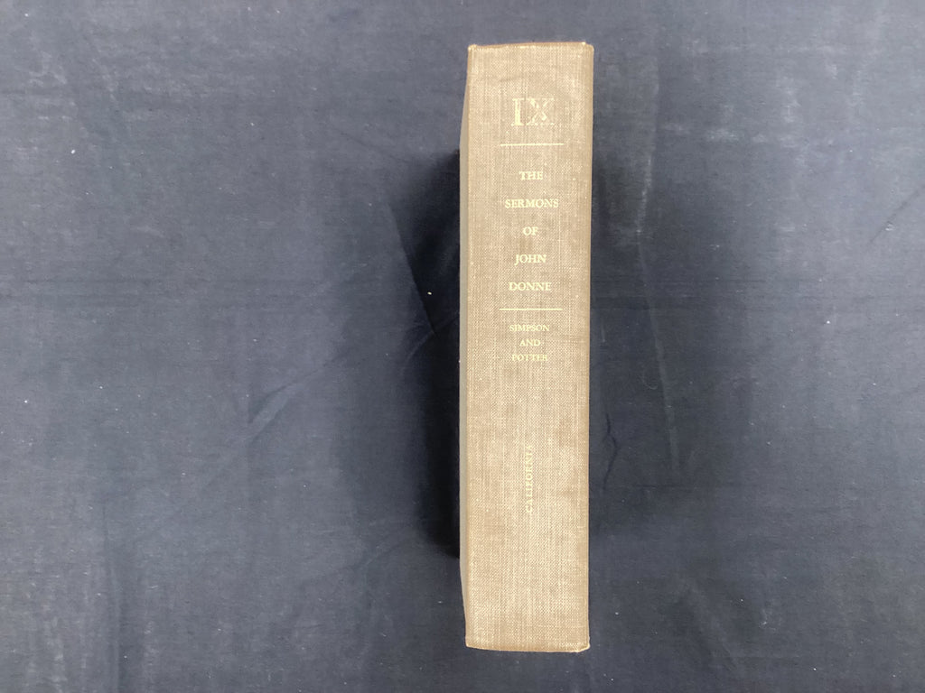 The Sermons of John Donne Volume 9 (The John Gowan Collection)
