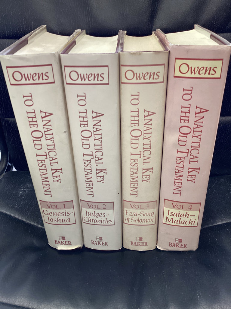 Analytical Key to the Old Testament; 4 Volume Set (Used Copies)