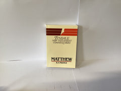 Matthew (Tyndale New Testament Commentaries), (John Gowan Collection)