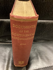 Documents of the Continental Reformation (Used Copy)