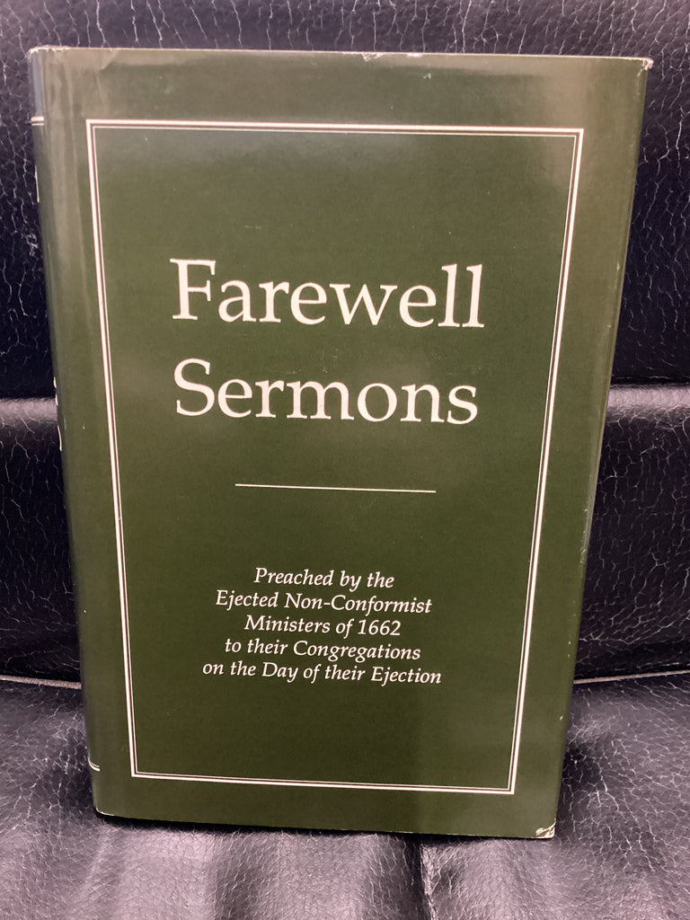 Farewell Sermons (Used Copy)