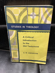 A Critical Introduction to the Old Testament (Used Copy)