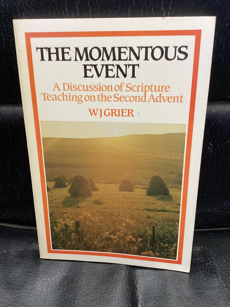 The Momentous Event (Used Copy)