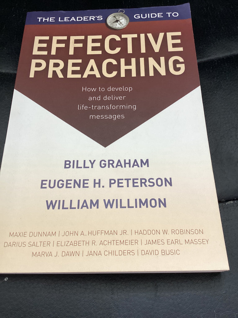 The Leader's Guide to Effective Preaching (Used Copy)