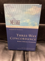 The Message: Three-Way Concordance (Used Copy)